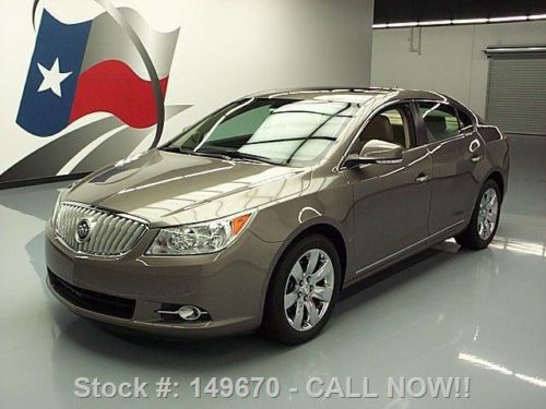 2012 buick lacrosse premium 3 pano sunroof nav 13k mi texas direct auto