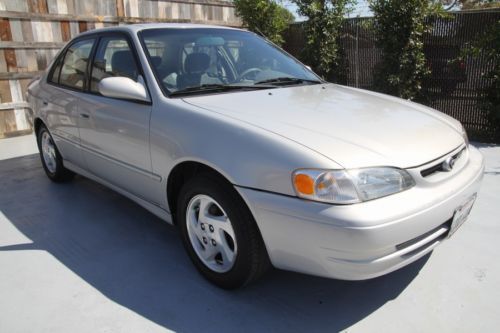 1999 toyota corolla le sedan 89k low miles automatic 4 cylinder  no reserve