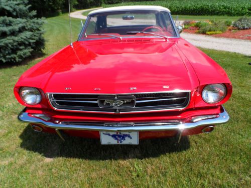 1965 ford mustang convertible