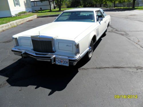 1978 lincoln mark v base coupe 2-door 7.5l.