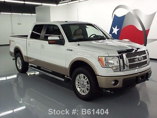 2011 FORD F150 LARIAT CREW 5.0 4X4 LEATHER REAR CAM 50K TEXAS DIRECT AUTO, US $30,980.00, image 3