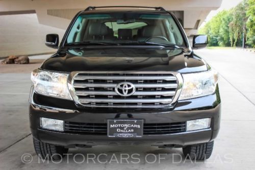 2009 TOYOTA LAND CRUISER NAVIGATION SUNROOF HEATED LEATHER 4X4 HARD LOADED, image 4
