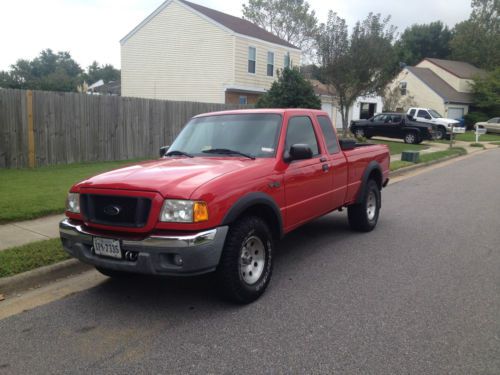 2004 ford ranger level 11 xlt extended cab pickup 4-door 4.0l