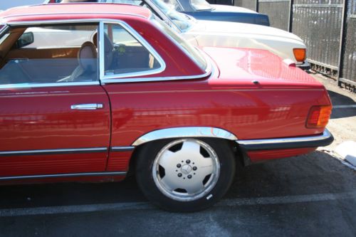 Mercedes 500sl  from 1985    73.000 miles