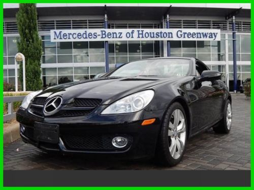 2009 slk350 used certified 3.5l v6 24v automatic rear wheel drive convertible