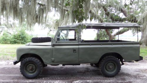 1984 land rover series iii 109&#034; ex-military 4x4