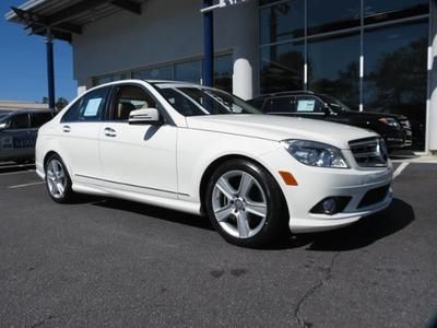 Factory certified! 2010 mercedes-benzc300 sport sedan navigation/glasssunroof