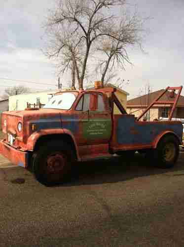Find Used 1986 CHEVROLET C 70 TOW MATER WINCH TRUCK ULTRA LOW MILES In Odessa Texas United States