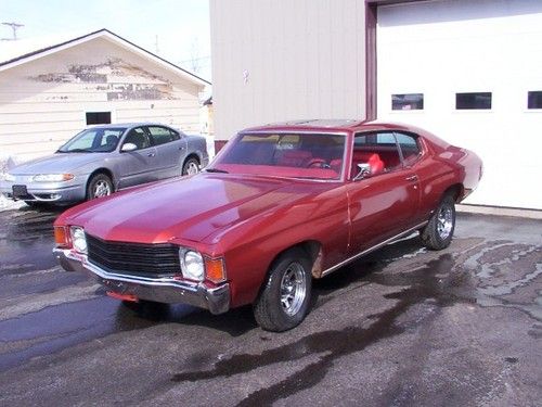 1972 chevrolet chevelle base hardtop 2-door 5.7l