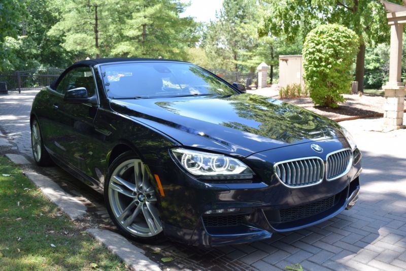 2012 bmw 6-series 650i m package  sport 2 door convertible