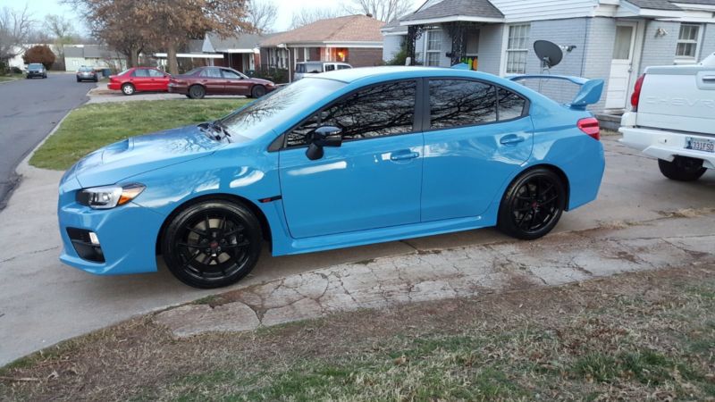 2016 subaru wrx sti series hyper blue