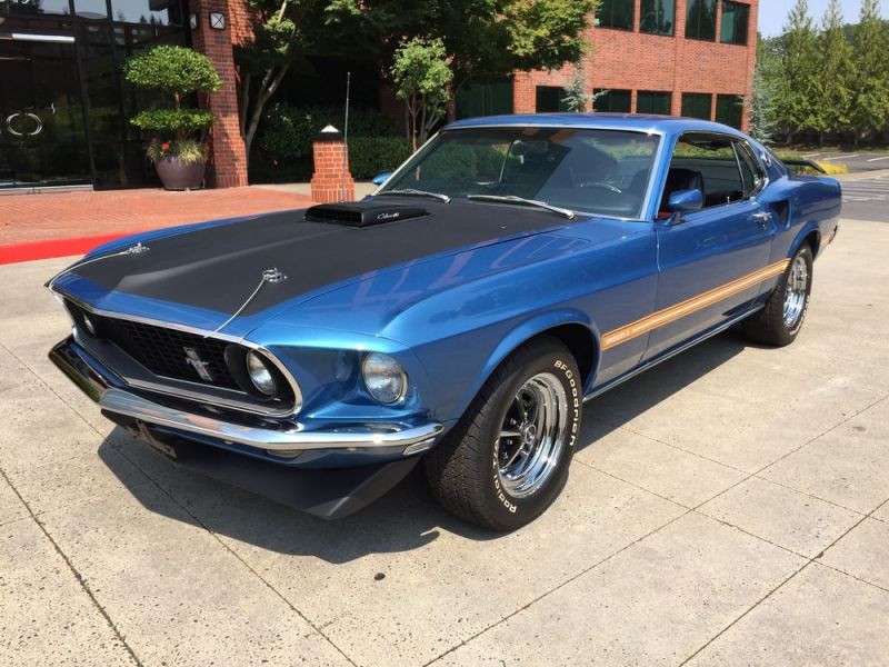 1969 ford mustang mach 1 428 cobra jet