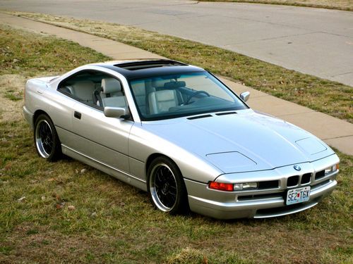 1992 bmw 850i base coupe 2-door 5.0l no reserve