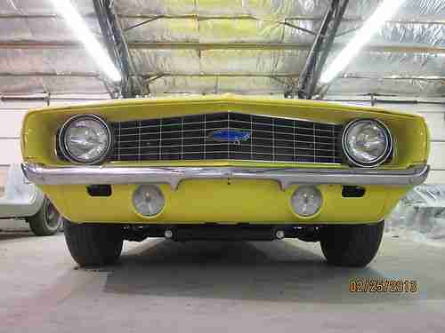 1969 Camaro 427, 4-speed, 12 bolt, Heidts Subframe Fresh Rotisserie Restoration, image 3