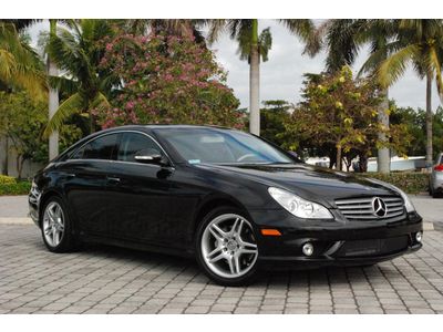 07 csl550 amg keyless go harman/kardon navigation leather nav low miles sunroof