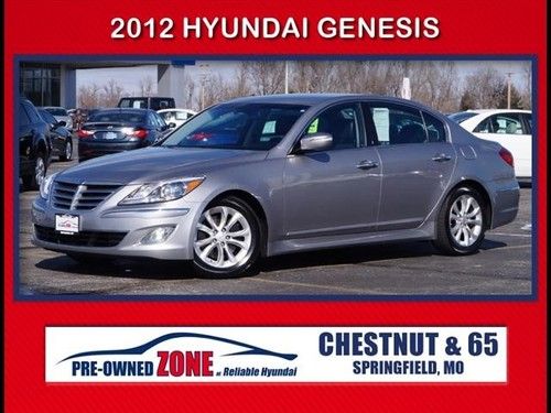 2012 hyundai genesis, leather, heated seats, 1 owner, carfax, warranty