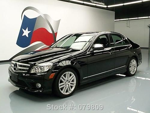 2009 mercedes-benz c300 sport automatic sunroof 34k mi! texas direct auto