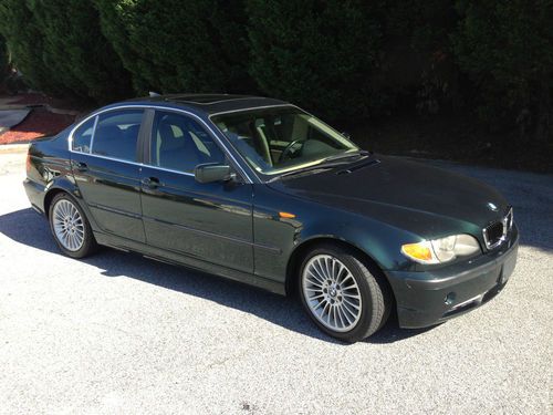 2003 bmw 330i sedan 4-door 3.0l