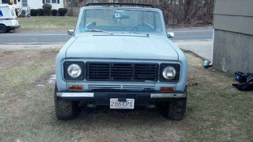 1976 international harvester scout