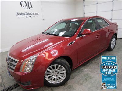 2011 cts r.camera fac.warr pano roof heated seats bose carfax we finance $23,395