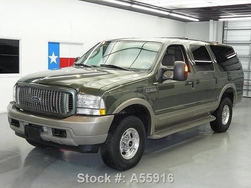 2004 ford excursion eddie bauer 4x4 diesel leather dvd texas direct auto