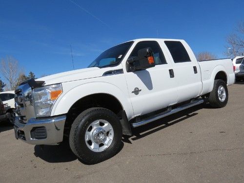 2011 ford f-250 crew cab diesel xlt 4x4 short bed 6.7 all power all orig carfax