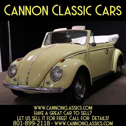 1962 volkswagen beetle - classic cabriolet