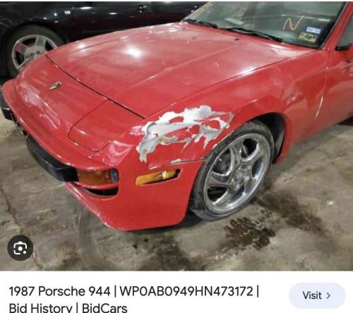1987 Porsche 944, US $3,000.00, image 17