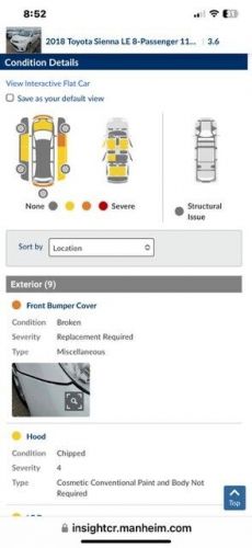 2018 Toyota Sienna, US $9,800.00, image 11