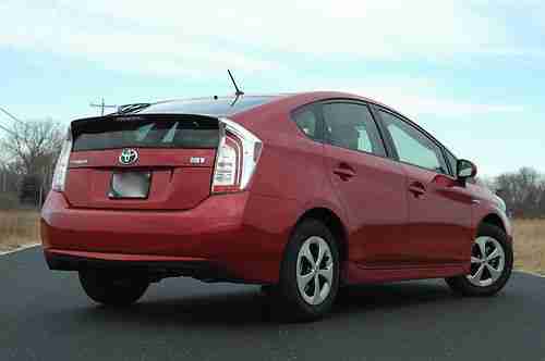 2012 Toyota Prius 7300 miles NO RESERVE!!!!!!!, image 5