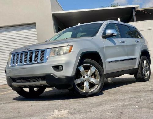 2012 jeep grand cherokee overland sport utility 4d