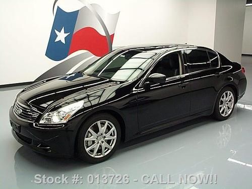 2009 infiniti g37 sport sedan sunroof nav rear cam 44k texas direct auto