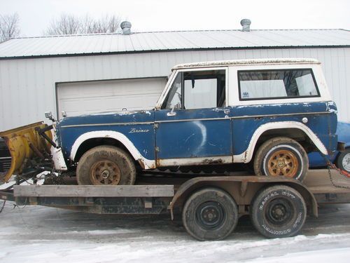 69, 70 era bronc with plow