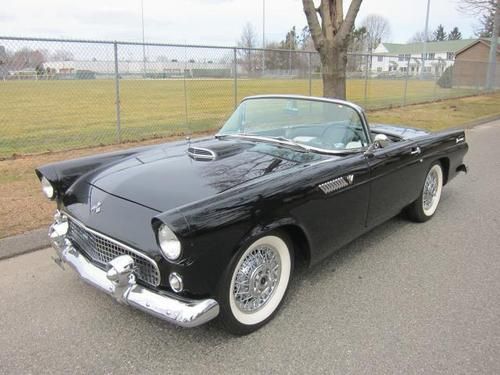 1955  thunderbird 292 c.i. auto 6000 miles since resto