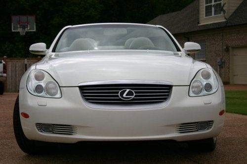 2002 lexus sc430 convertible 2-door 4.3l-$8700.00