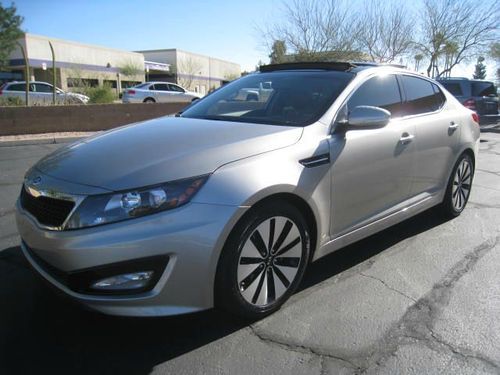 2011 kia optima sx t-gdi heated cooled seats dual roofs warranty below wholesale