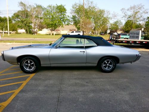 1969 pontiac lemans custom s v8 convertible numbers matching must see
