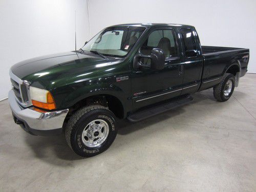 2000 ford f250  7.3l v8 turbo diesel extended long 6-spd manual 4x4 lariat 80pix