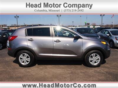 2011 kia sportage 2wd 4dr lx low miles suv automatic gasoline warranty 2.4l grey