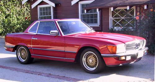 1983 mercedes 280sl roadster ~ euro spec., 5-spd manual, bbs wheels * gorgeous!