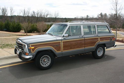 1988 jeep grand wagoneer 4x4 114k miles cold a/c