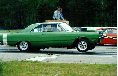 1969 dodge dart: 340 4 speed swinger racecar