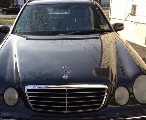 2002 mercedes benz e320 4matic wagon gray / gray interior