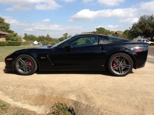 2008 chevrolet corvette z06 black