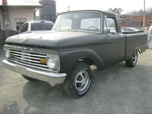 1963 ford f-100 custom cab short bed project rat rod