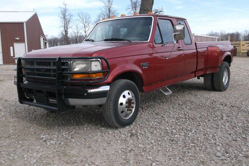 1997 ford f-350 xlt super cab, 7.3 turbo diesel power stroke, dually