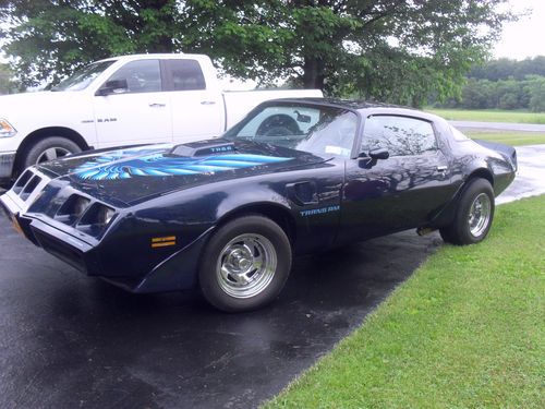 1981 pontiac trans am with a freshly built 400 pontiac motor