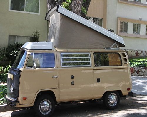 Beautiful 1979 vw pop-top  66,000 miles