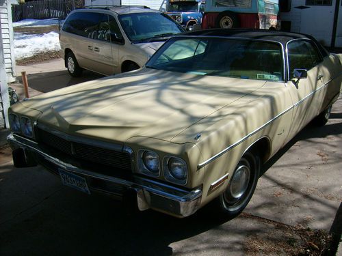 Plymouth fury iii 1973 two door mopar demo durby queen