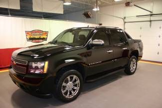 2008 chevrolet avalanche ltz black sunroof navigation dvd camera 4x4 20' chromes